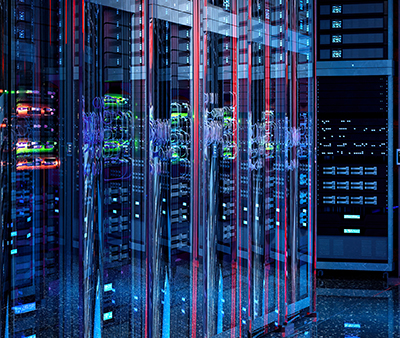 Server room and cyber