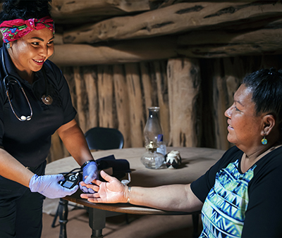 Two women health provider