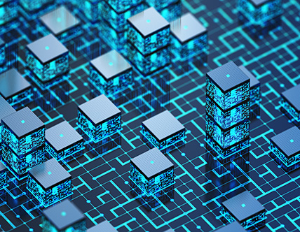 Quality Data Is the Building Block of AI Abstract image of data building blocks