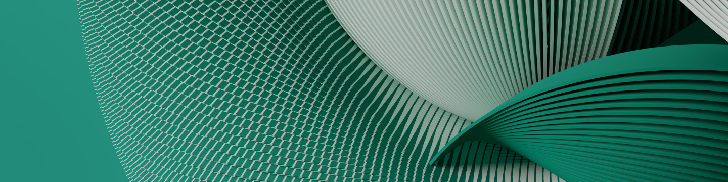 Light green and teal abstract netting