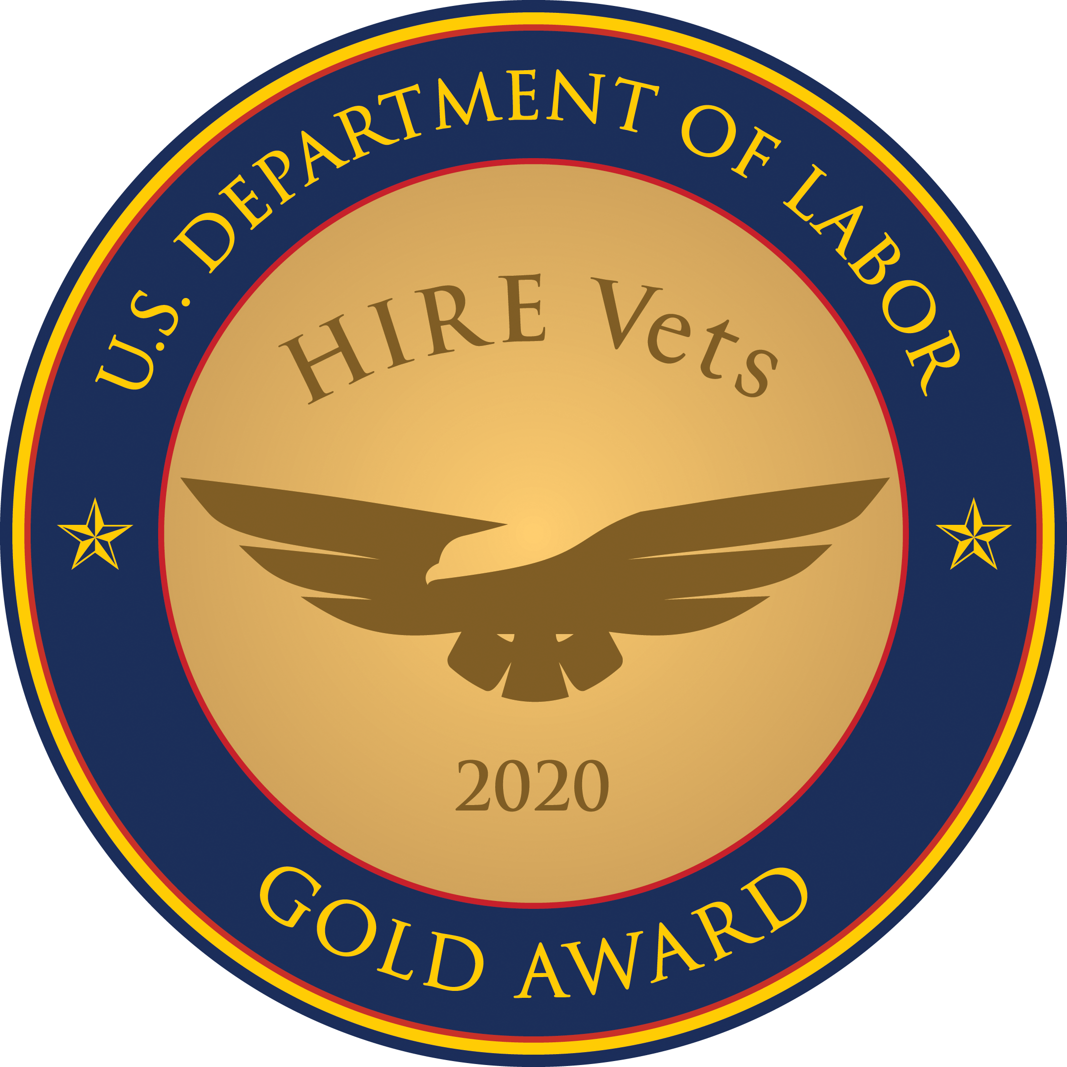 Guidehouse HIRE Vets Gold Medallion