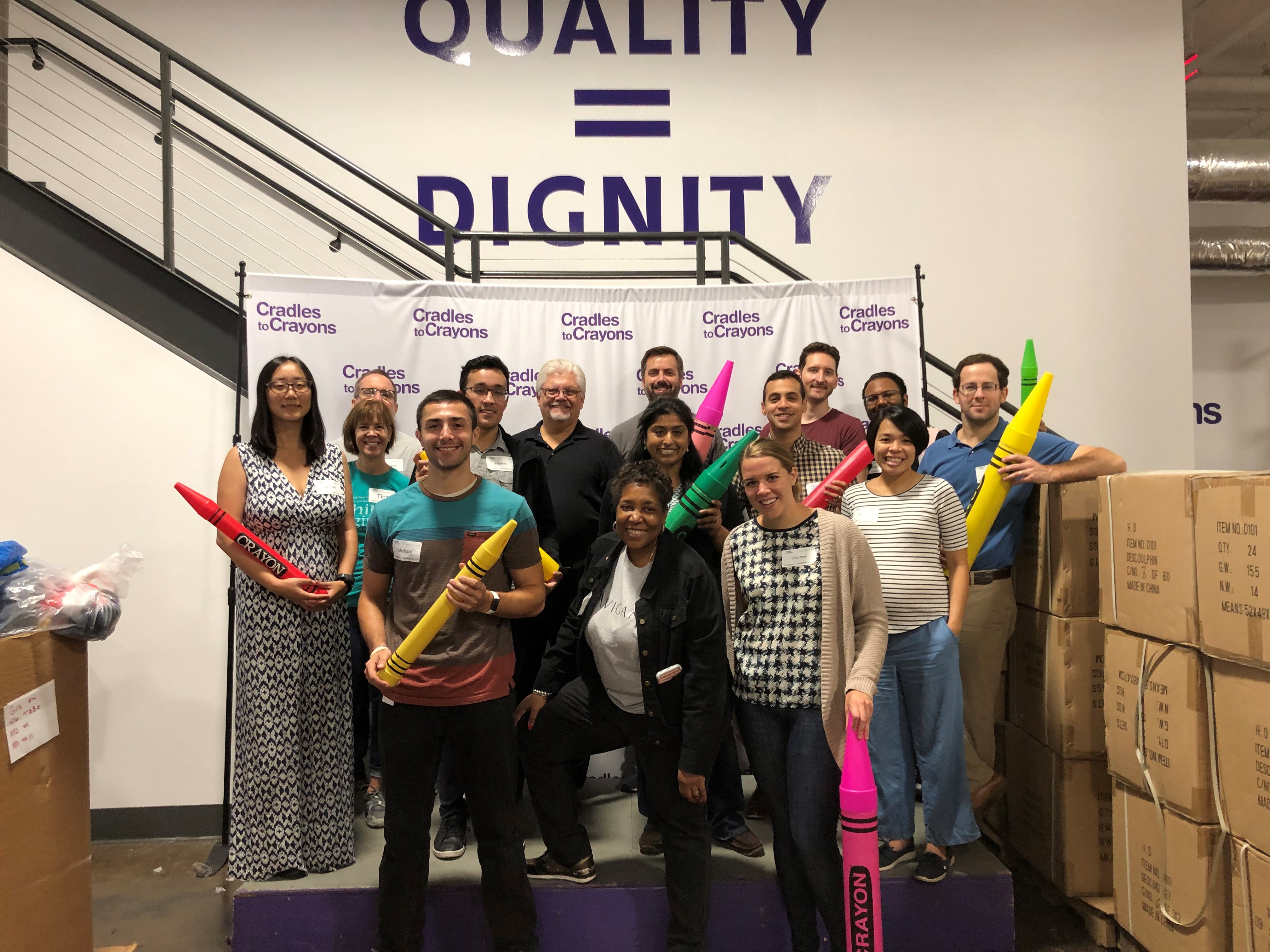 Cradles to Crayons Community Connections Service Month Event