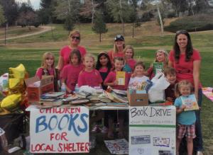 Girl Scout Book Drive